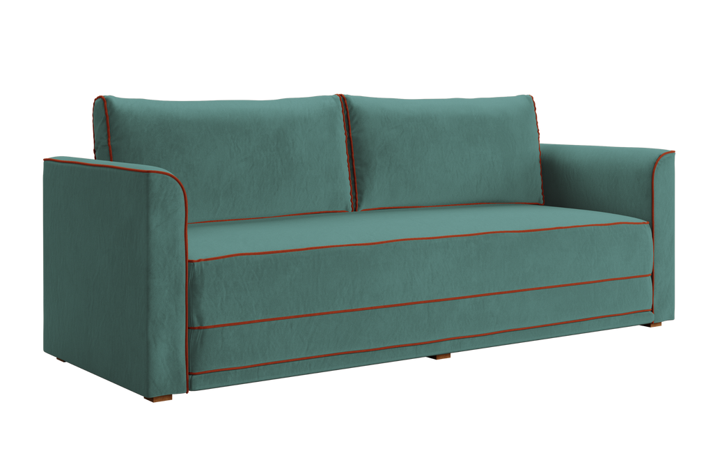 The Eclipse Sleeper Sofa in Recycled Velvet