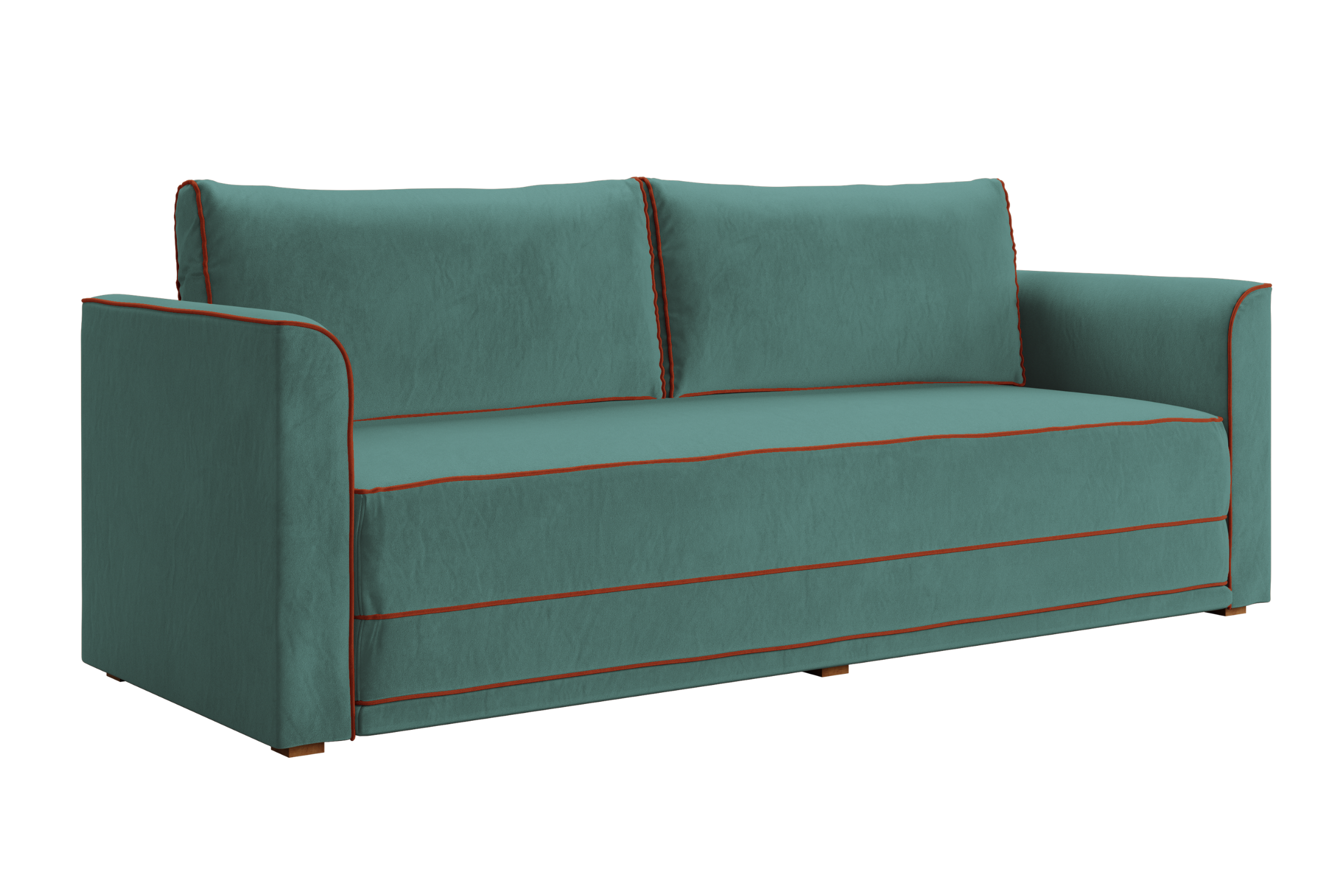 The Eclipse Sleeper Sofa in Recycled Velvet