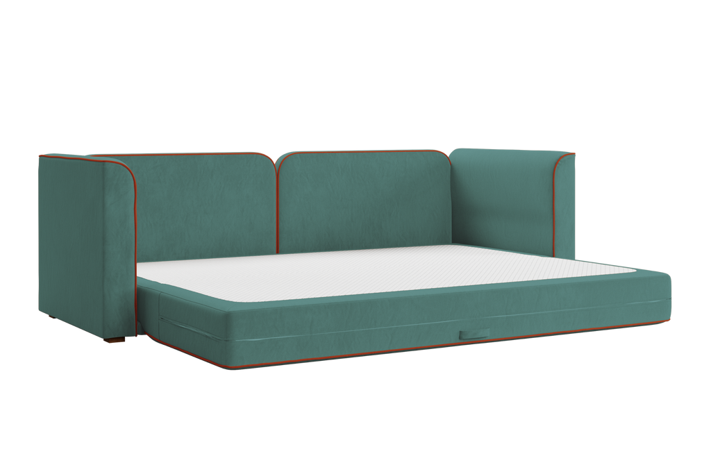 The Eclipse Sleeper Sofa in Recycled Velvet