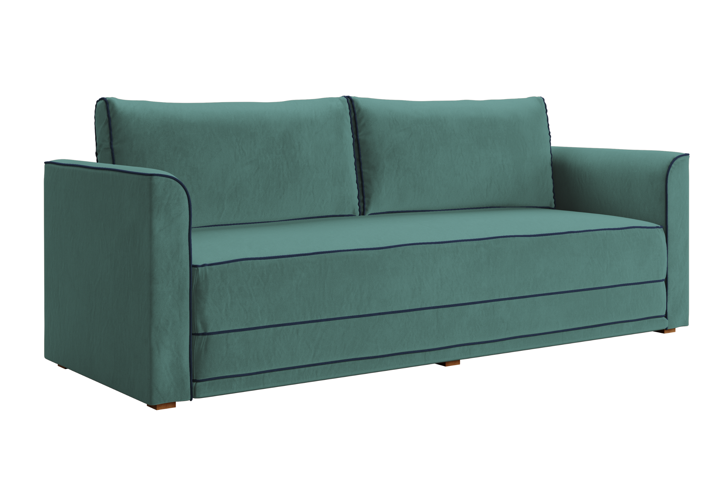 The Eclipse Sleeper Sofa in Recycled Velvet
