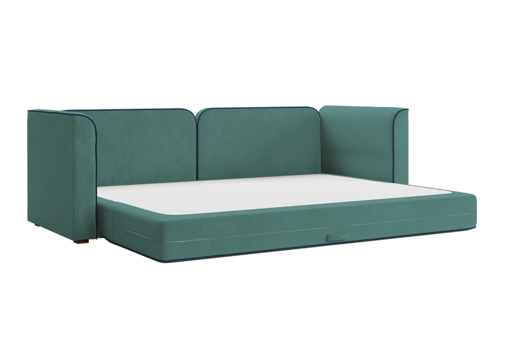 The Eclipse Sleeper Sofa in Recycled Velvet