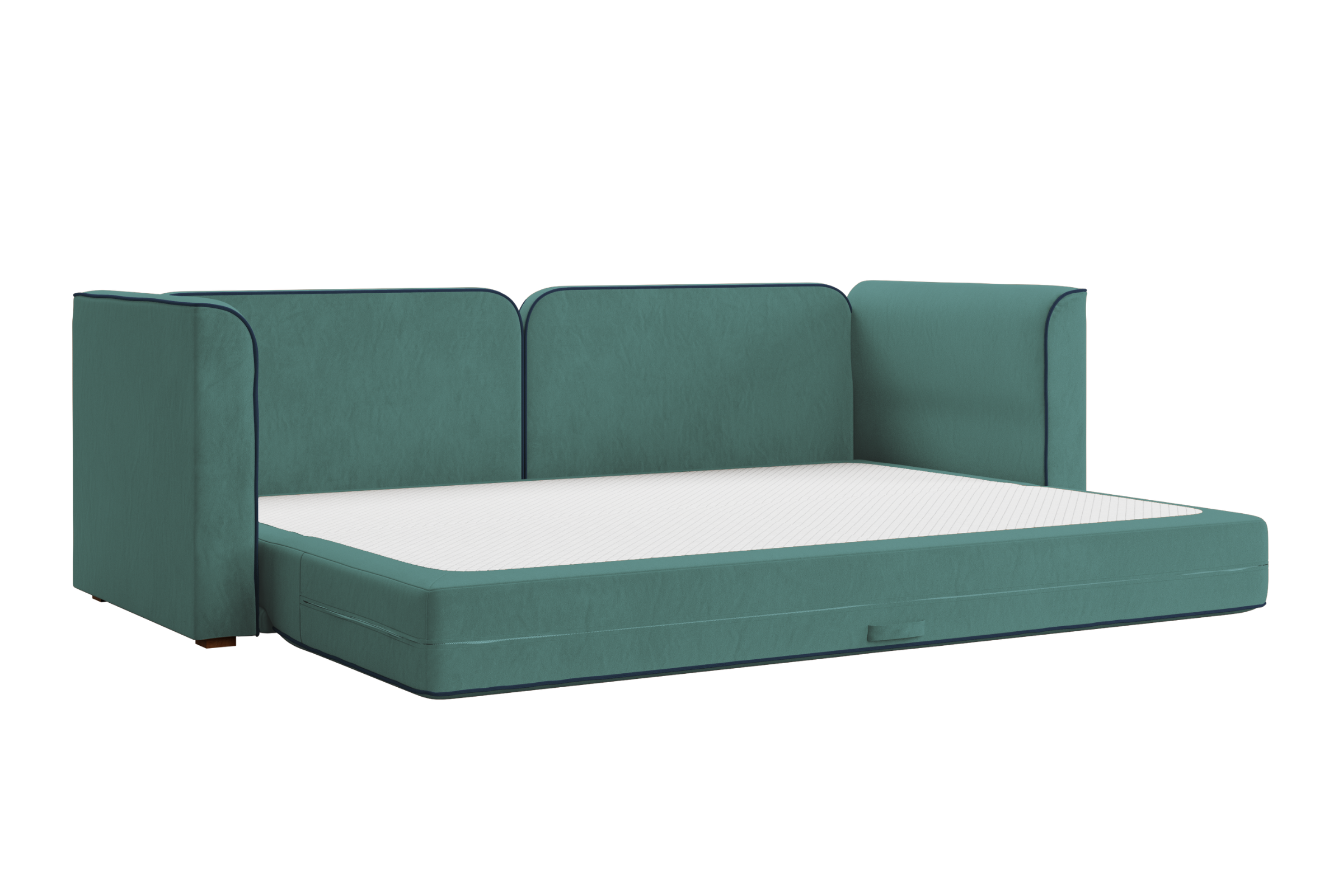 The Eclipse Sleeper Sofa in Recycled Velvet