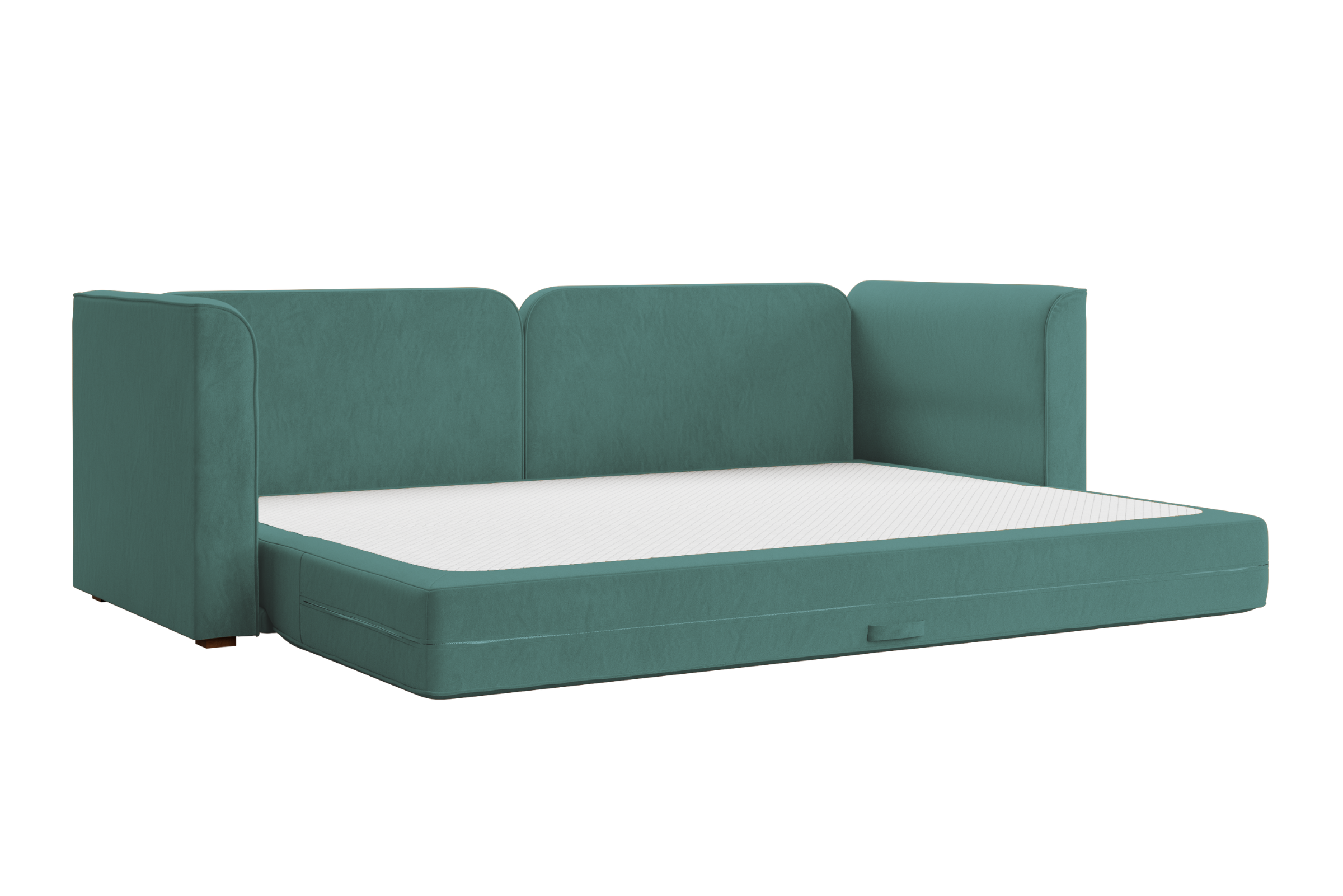 The Eclipse Sleeper Sofa in Recycled Velvet