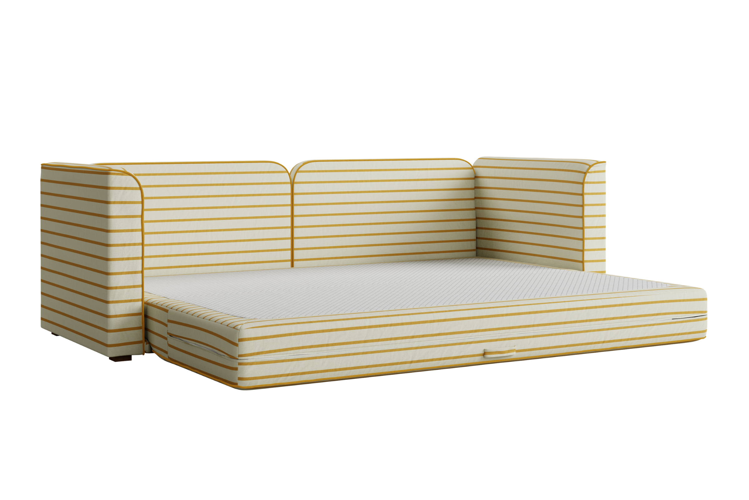 Eclipse 90" Sleeper Sofa in Hemp Blend