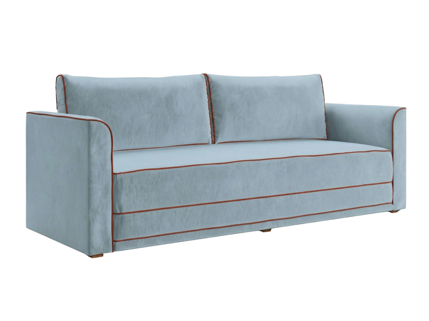Eclipse 90" Sleeper Sofa in Recycled Velvet