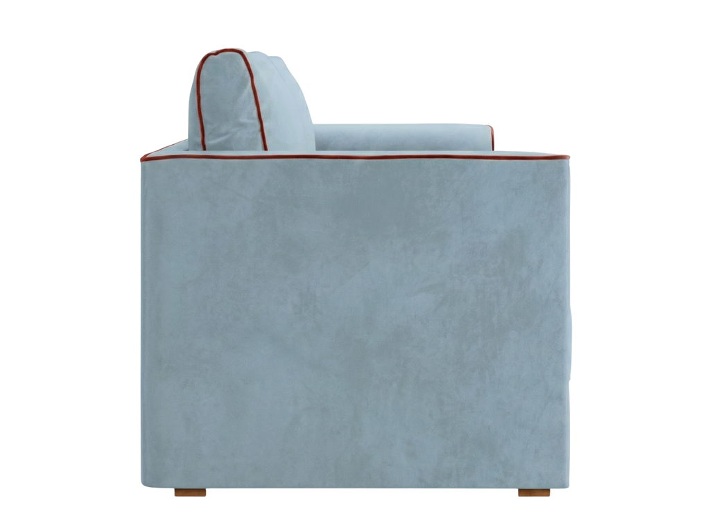 Eclipse 90" Sleeper Sofa in Recycled Velvet