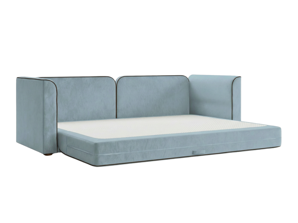 Eclipse 90" Sleeper Sofa in Recycled Velvet