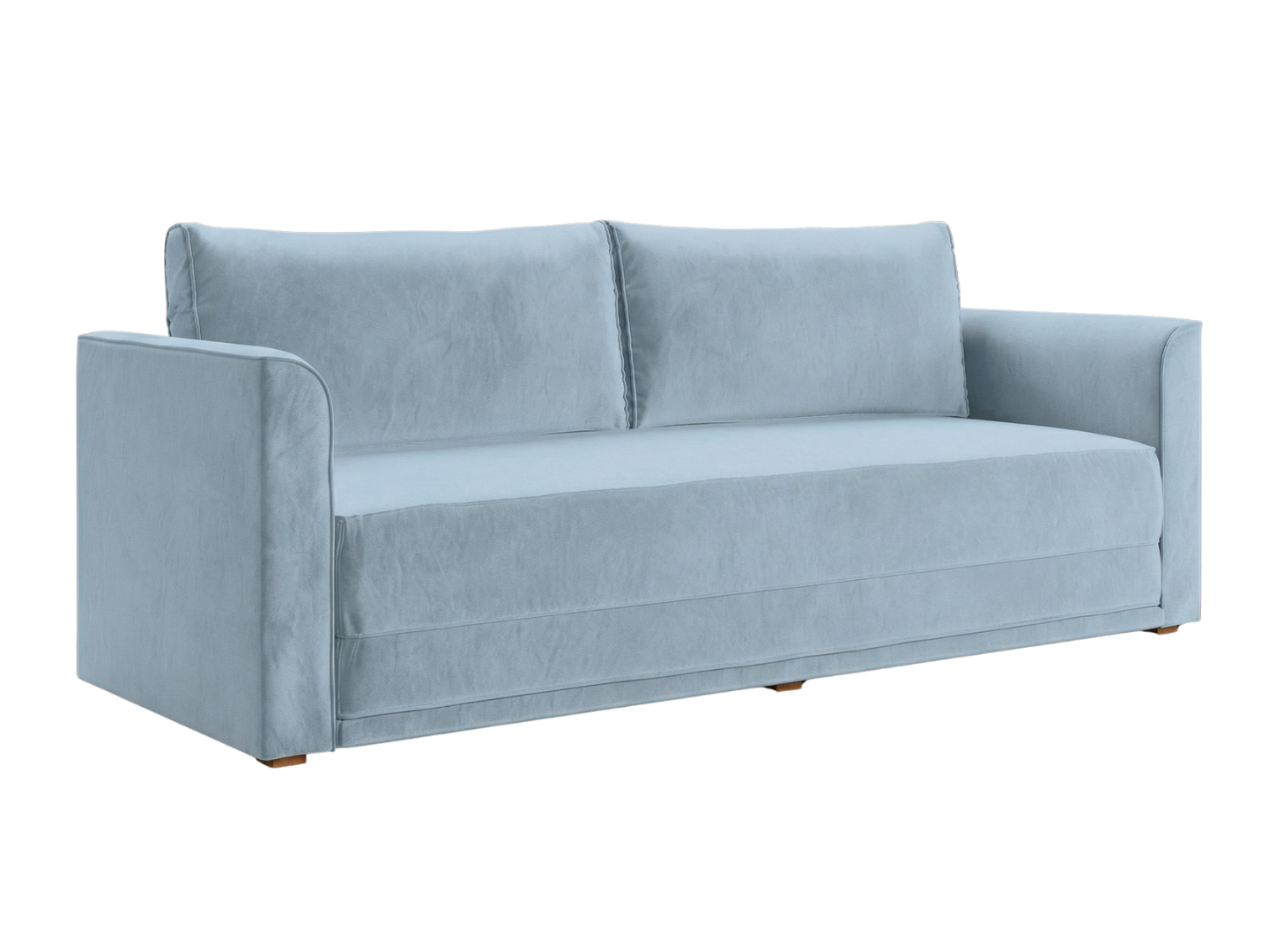 Eclipse 90" Sleeper Sofa in Recycled Velvet