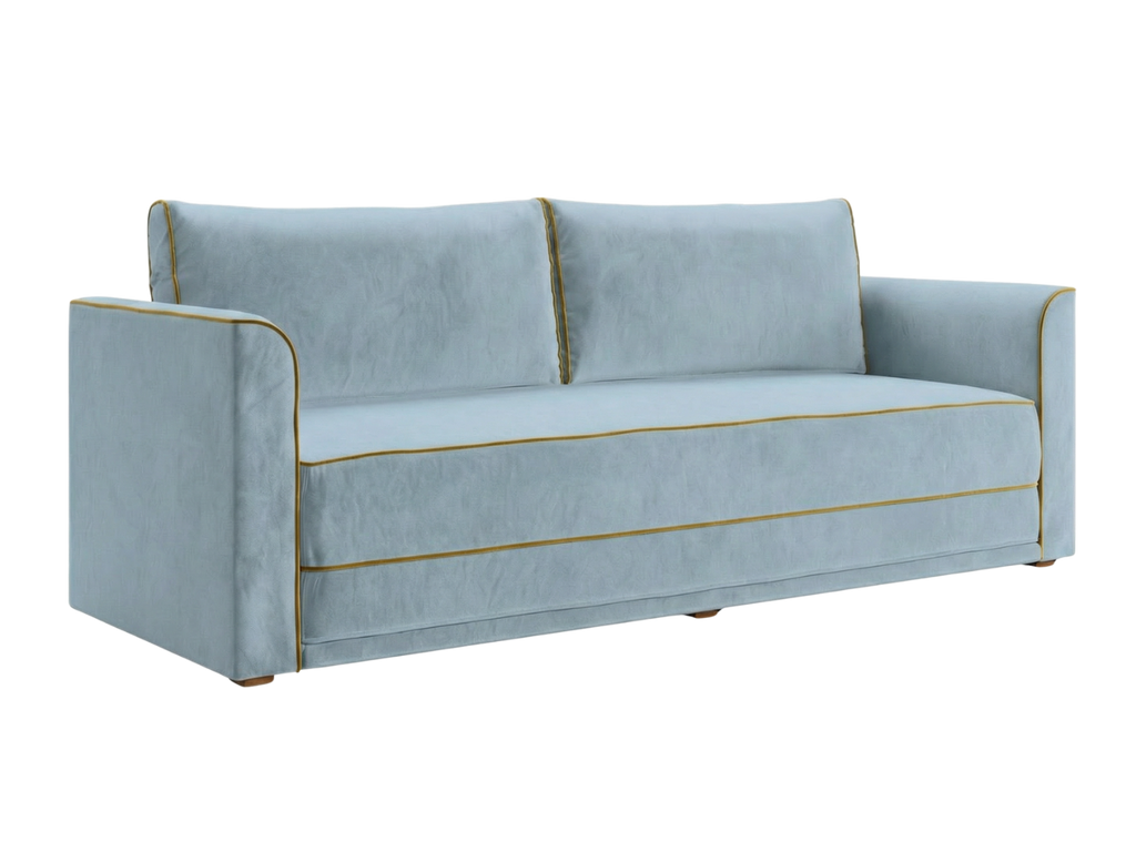 Eclipse 90" Sleeper Sofa in Recycled Velvet