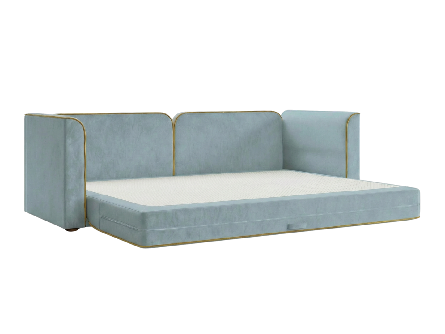 Eclipse 90" Sleeper Sofa in Recycled Velvet