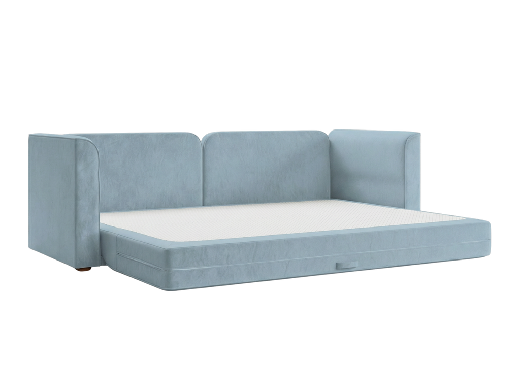 Eclipse 90" Sleeper Sofa in Recycled Velvet