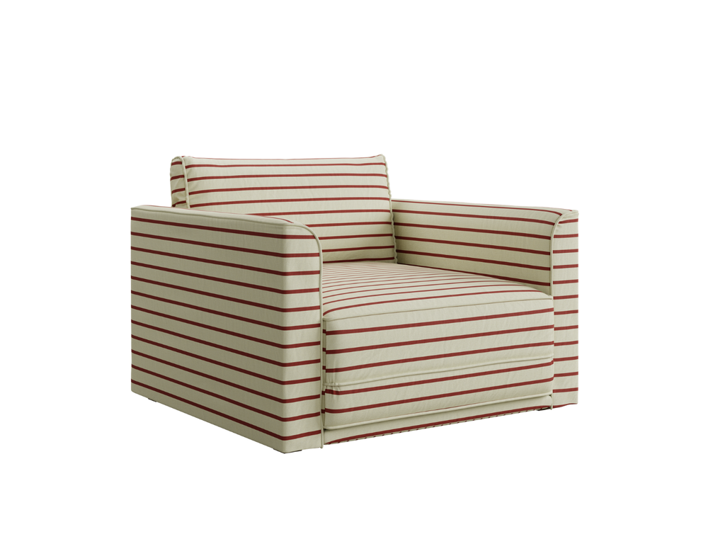 The Eclipse Sleeper Chair in Hemp Blend