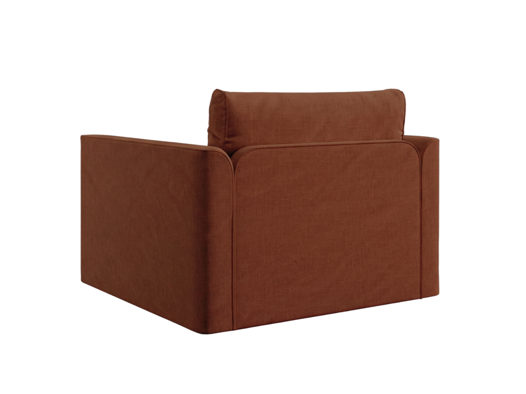 The Eclipse Sleeper Chair in Hemp Blend