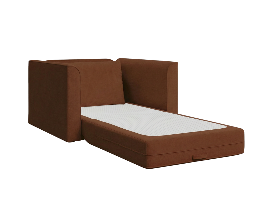 The Eclipse Sleeper Chair in Hemp Blend