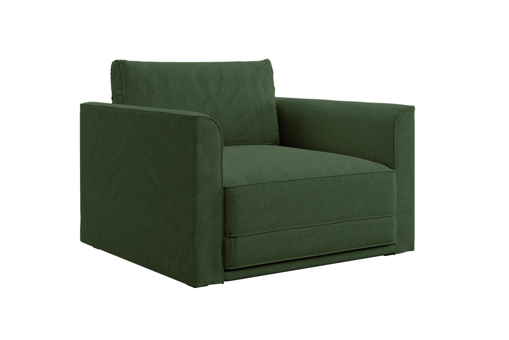 The Eclipse Sleeper Chair in Hemp Blend