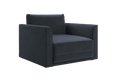 The Eclipse Sleeper Chair in Recycled Velvet