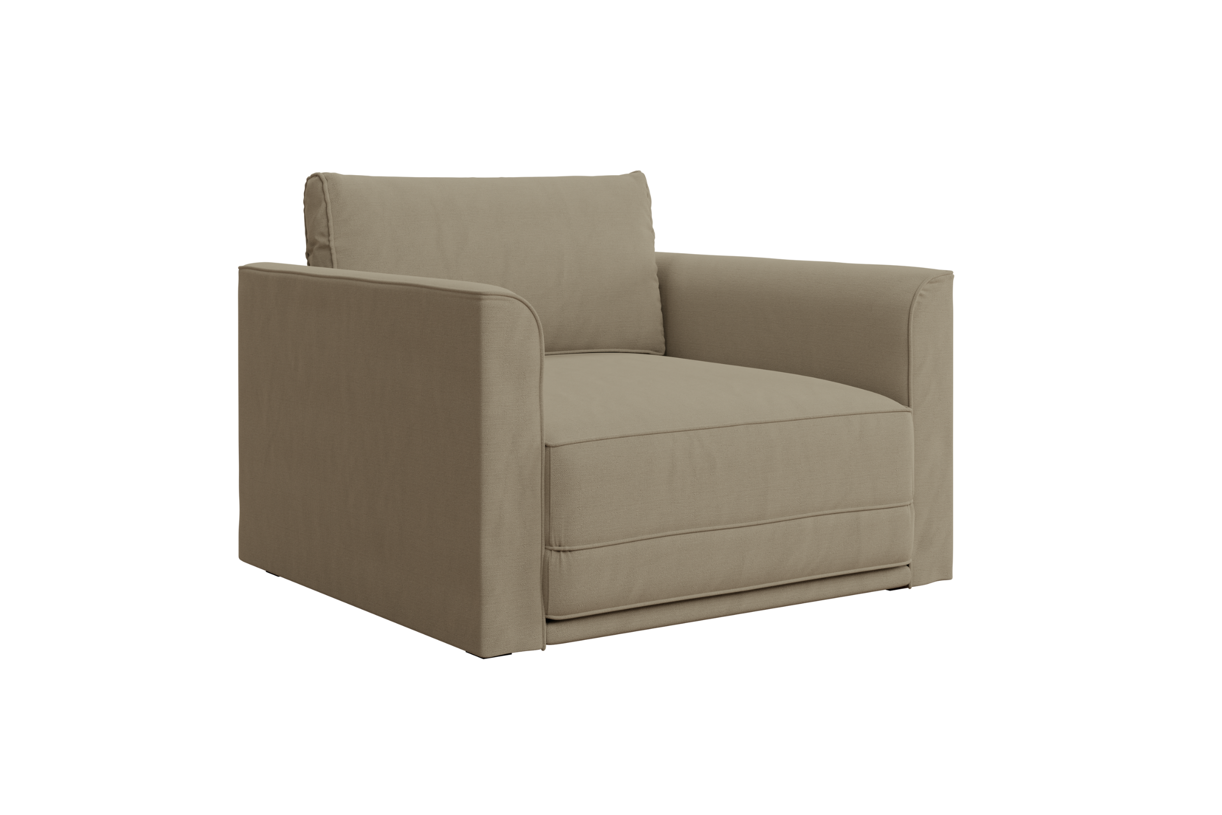 The Eclipse Sleeper Chair in Upcycled Poly