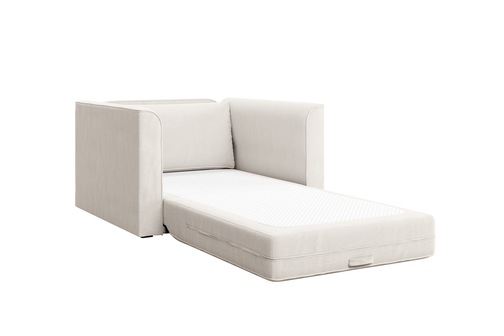 The Eclipse Sleeper Chair in Upcycled Poly