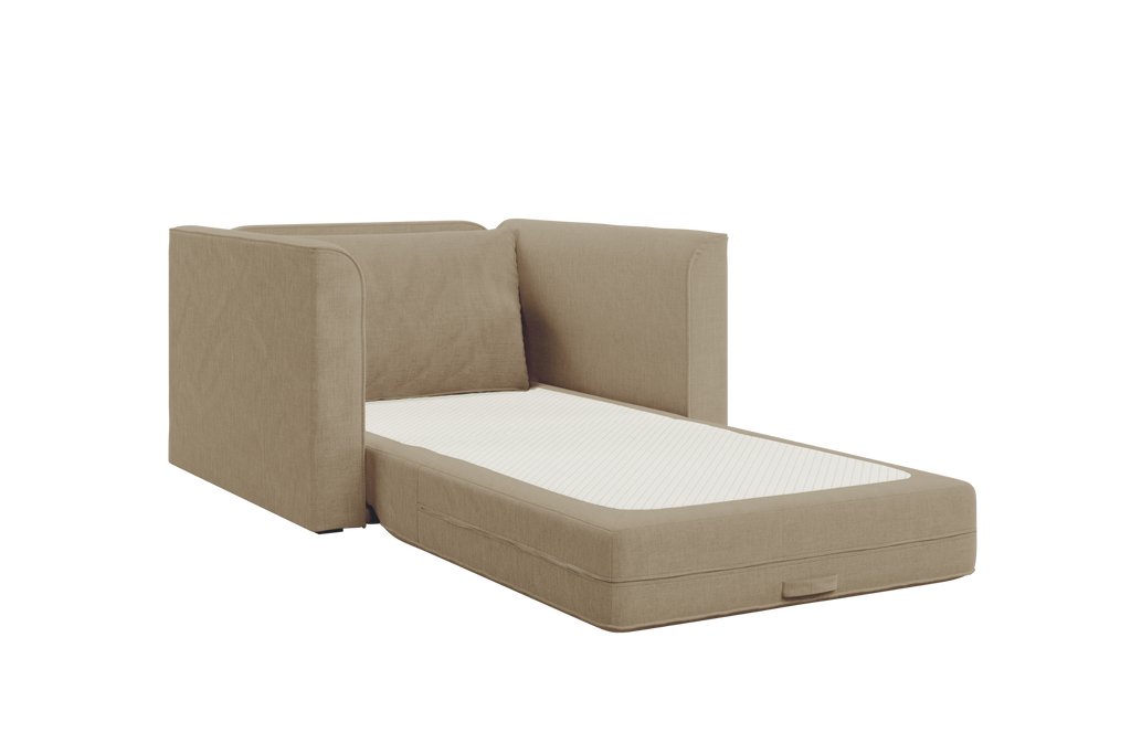 The Eclipse Sleeper Chair in Hemp Blend