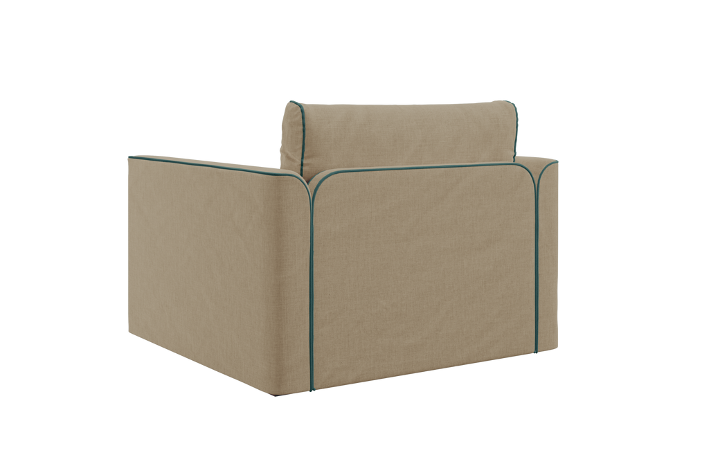 The Eclipse Sleeper Chair in Hemp Blend