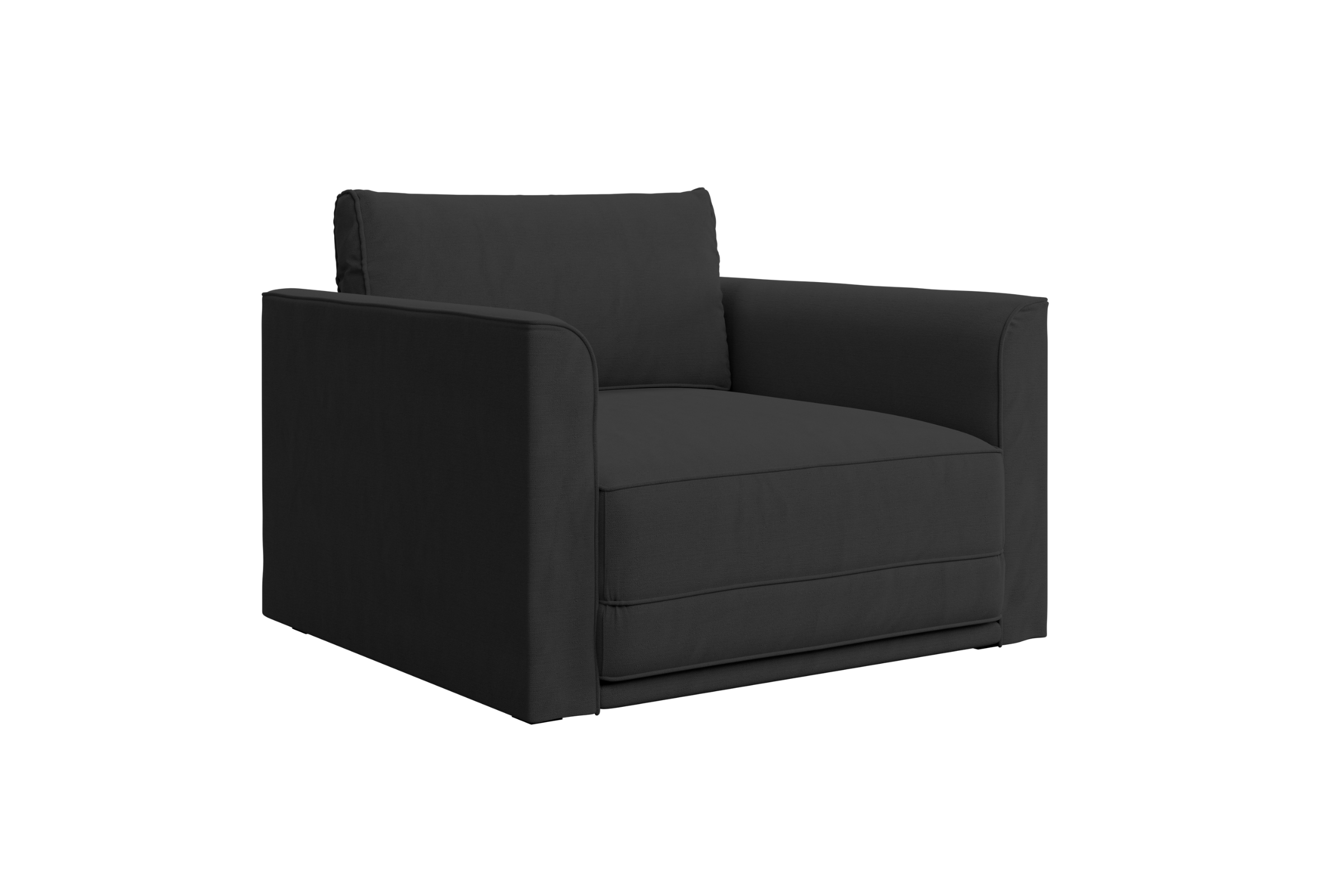 The Eclipse Sleeper Chair in Upcycled Poly