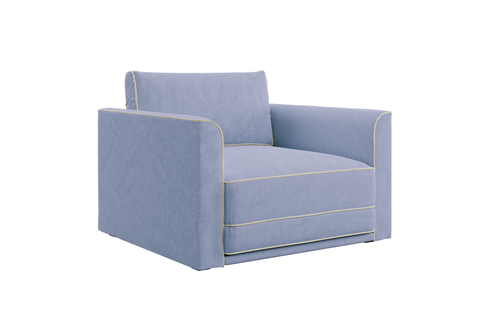 The Eclipse Sleeper Chair in Hemp Blend