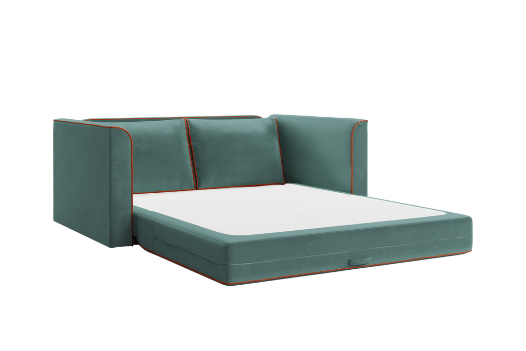 The Eclipse Sleeper Sofa in Recycled Velvet