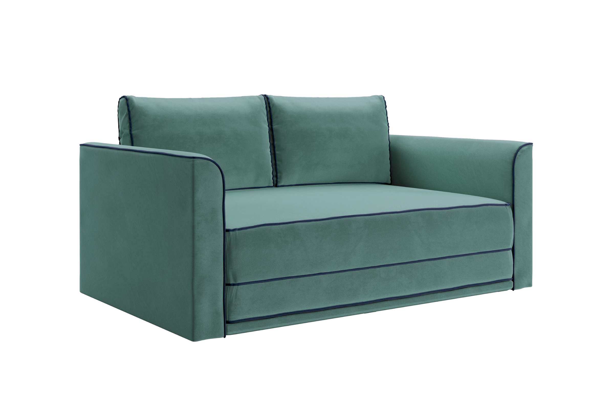 The Eclipse Sleeper Sofa in Recycled Velvet