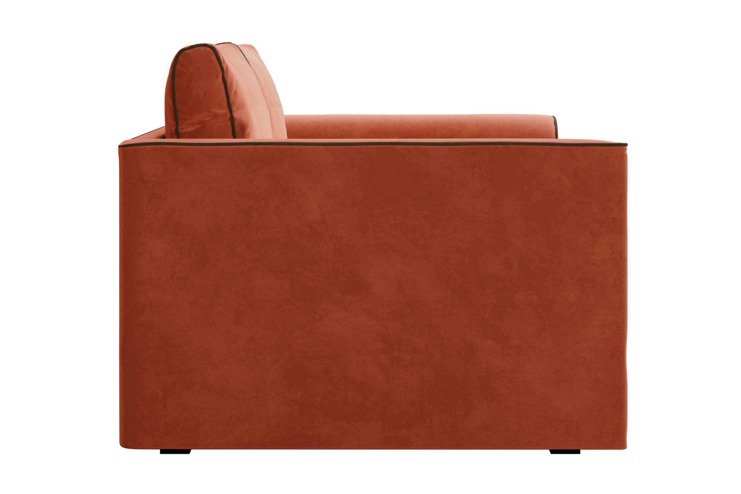The Eclipse Sleeper Sofa in Recycled Velvet