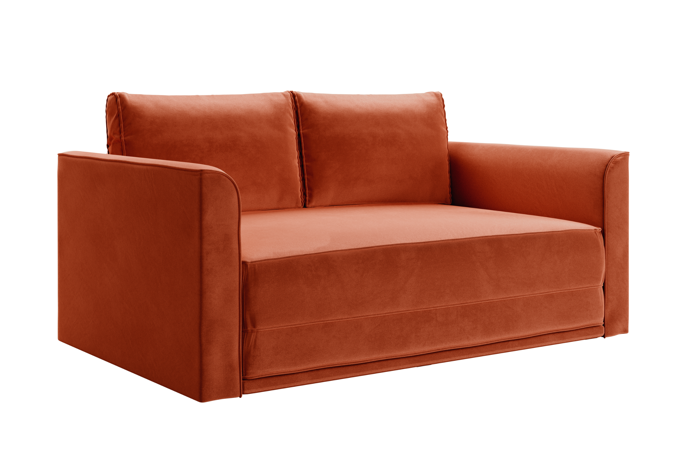 The Eclipse Sleeper Sofa in Recycled Velvet