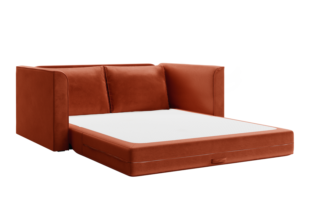 The Eclipse Sleeper Sofa in Recycled Velvet