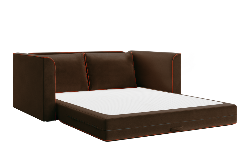 The Eclipse Sleeper Sofa in Recycled Velvet