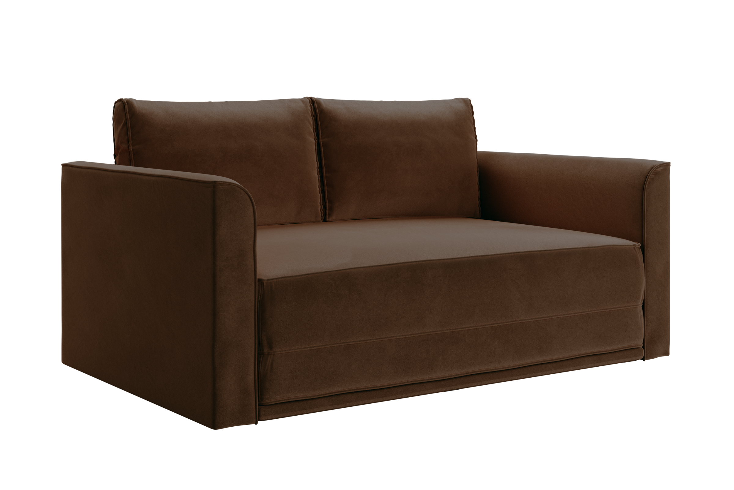 The Eclipse Sleeper Sofa in Recycled Velvet