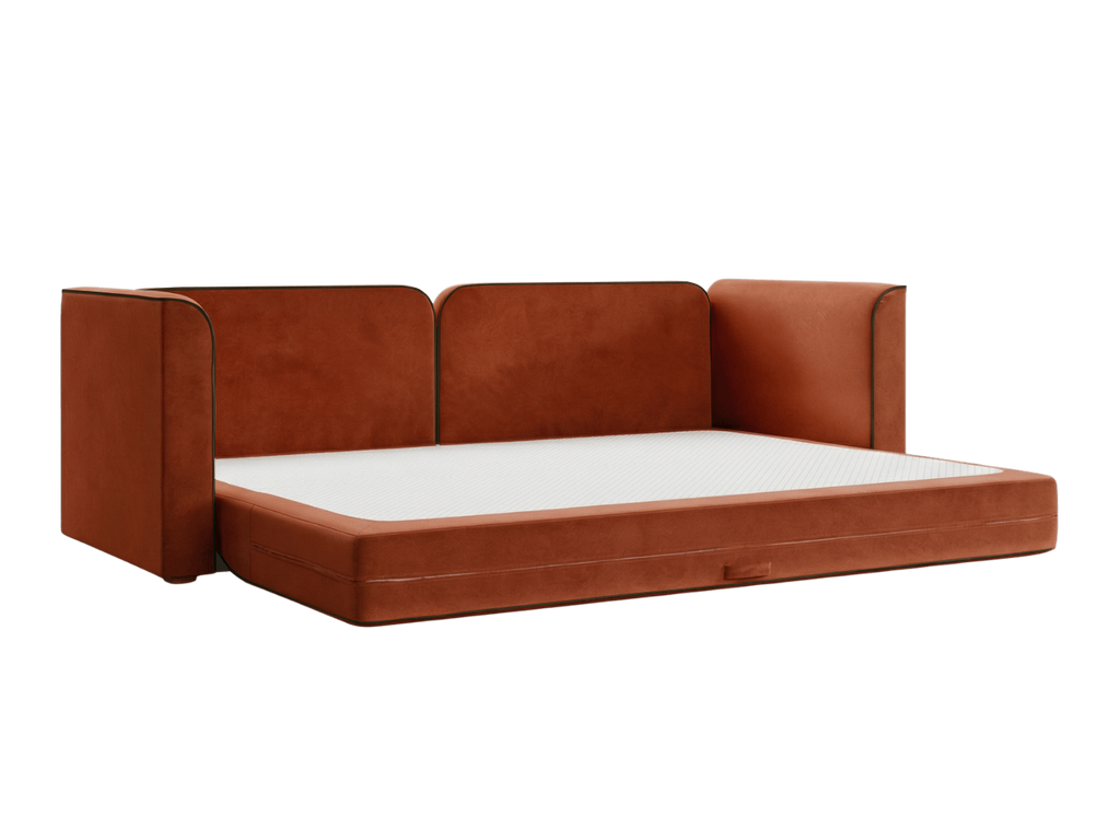 Eclipse 90" Sleeper Sofa in Recycled Velvet