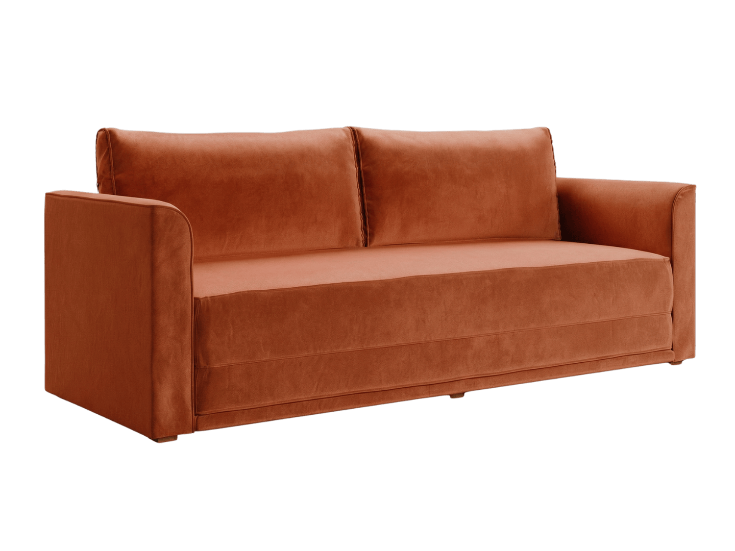 Eclipse 90" Sleeper Sofa in Recycled Velvet