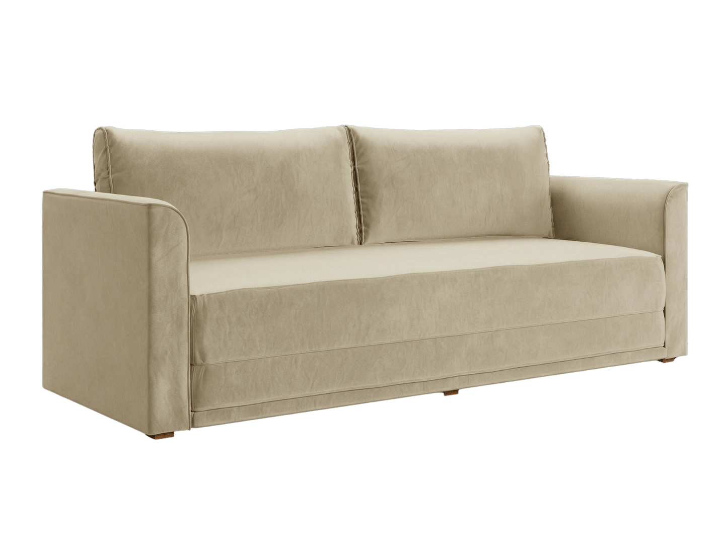 Eclipse 90" Sleeper Sofa in Recycled Velvet