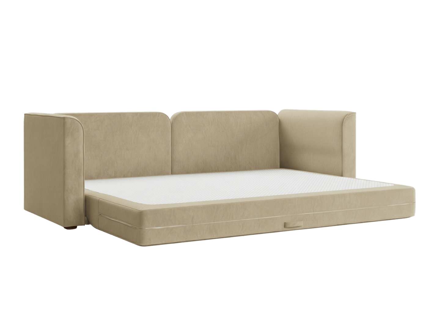 Eclipse 90" Sleeper Sofa in Recycled Velvet