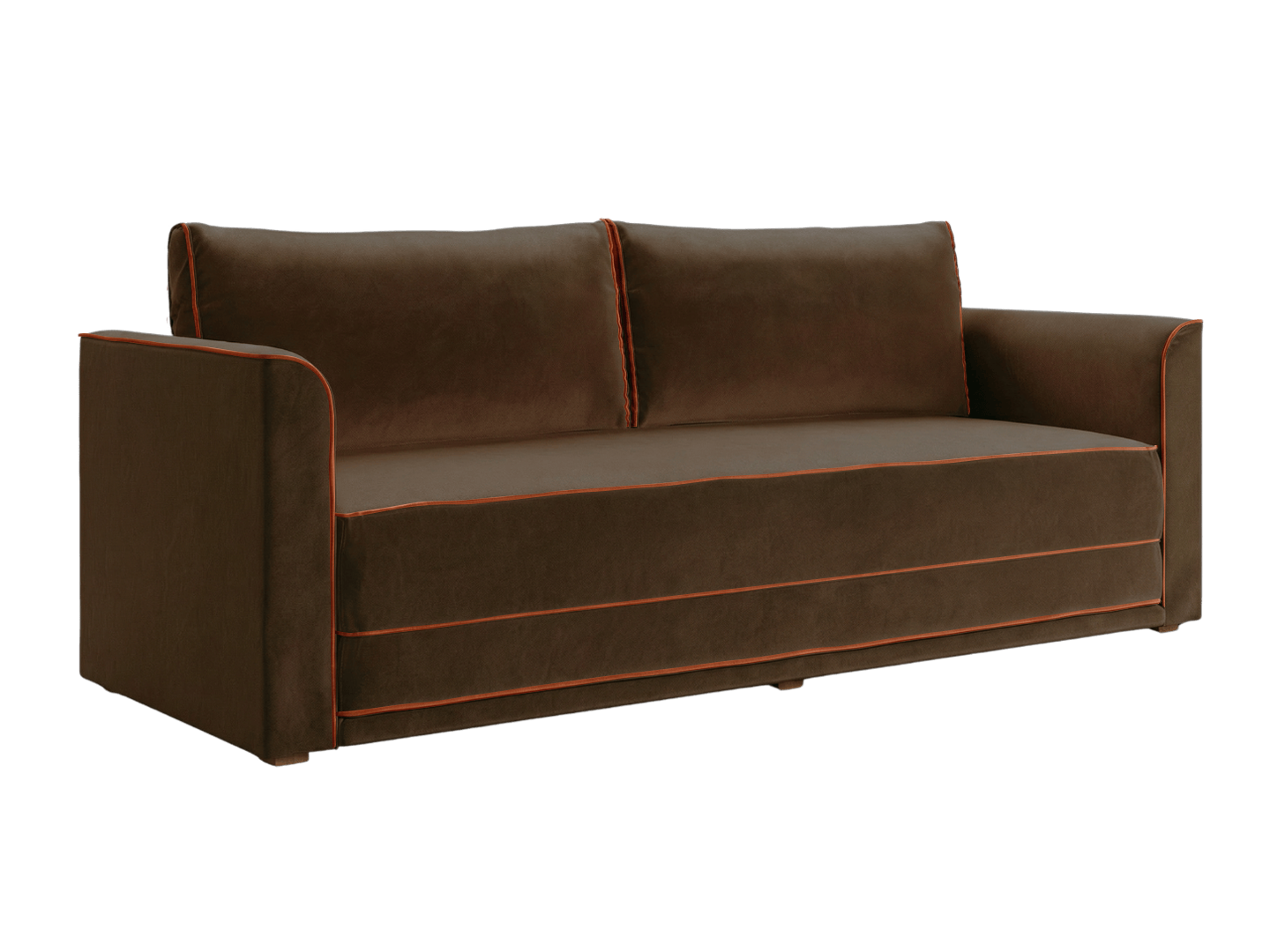 Eclipse 90" Sleeper Sofa in Recycled Velvet