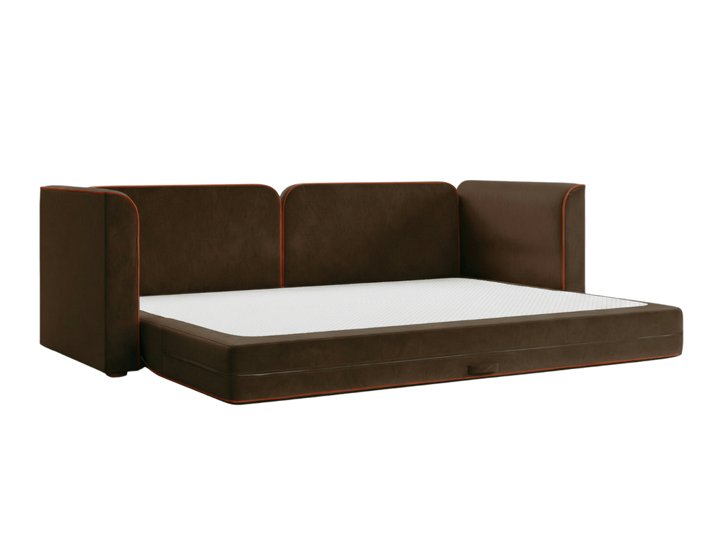 Eclipse 90" Sleeper Sofa in Recycled Velvet