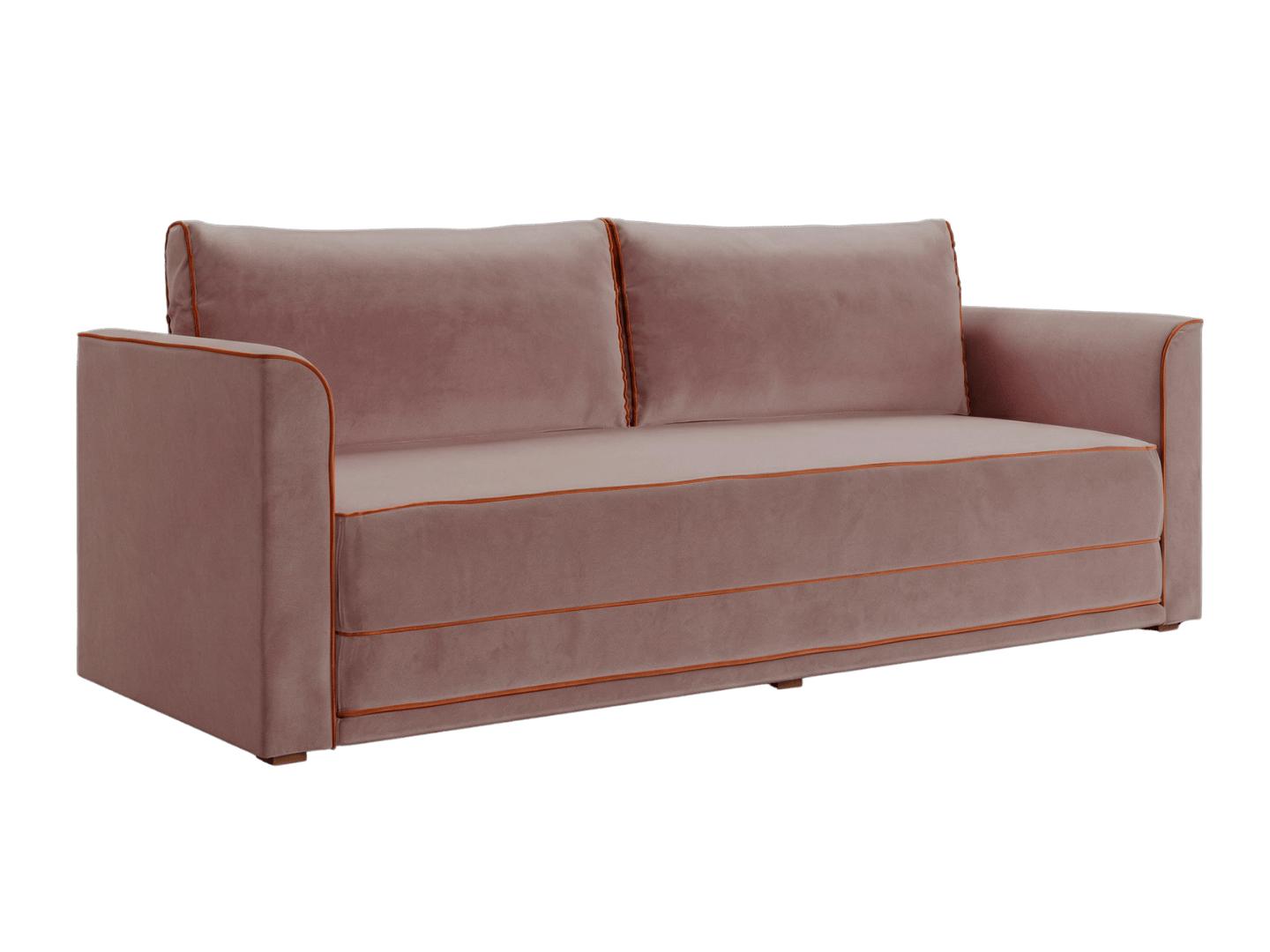 Eclipse 90" Sleeper Sofa in Recycled Velvet