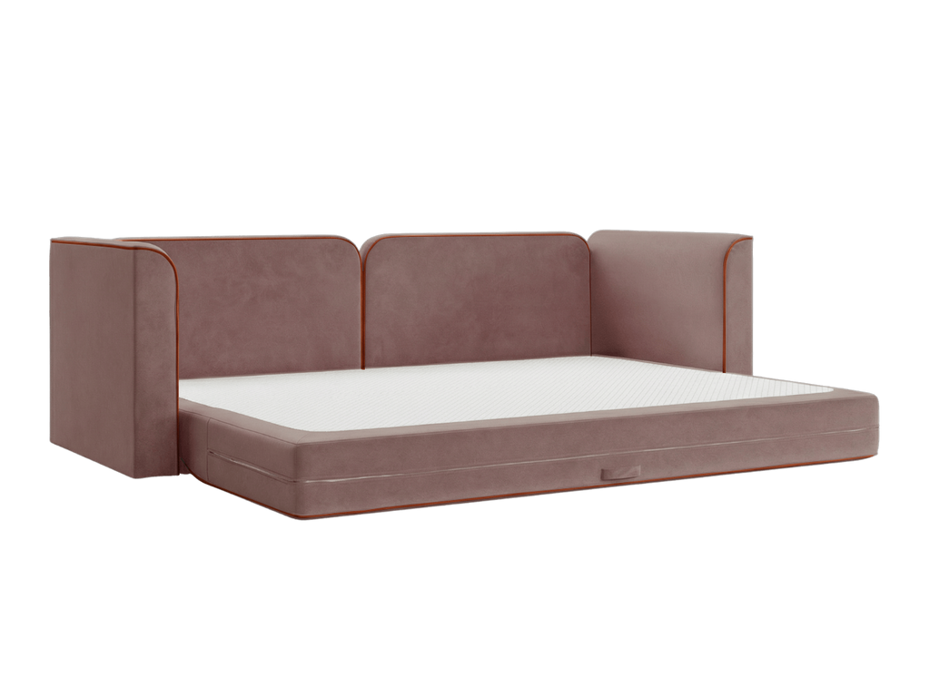 Eclipse 90" Sleeper Sofa in Recycled Velvet