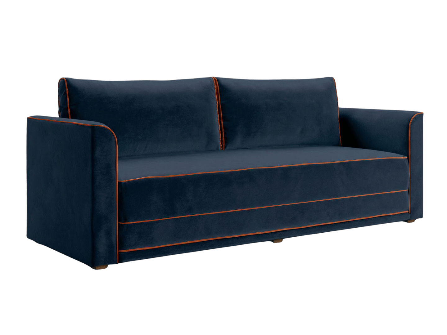 Eclipse 90" Sleeper Sofa in Recycled Velvet
