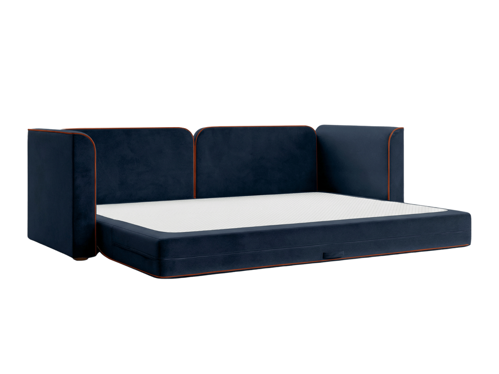 Eclipse 90" Sleeper Sofa in Recycled Velvet