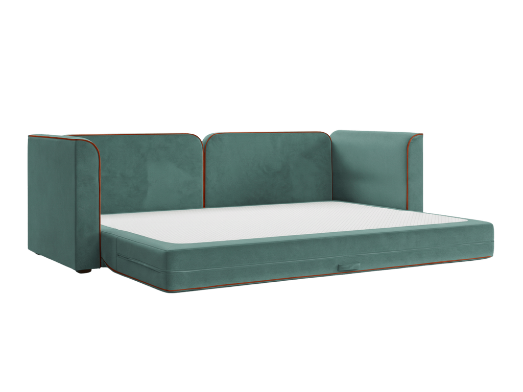 Eclipse 90" Sleeper Sofa in Recycled Velvet
