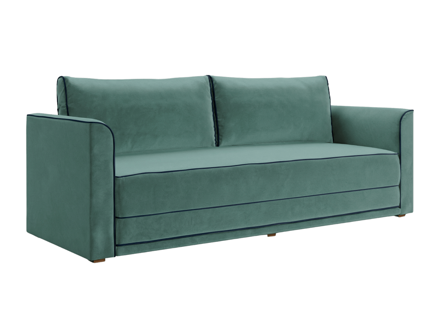 Eclipse 90" Sleeper Sofa in Recycled Velvet