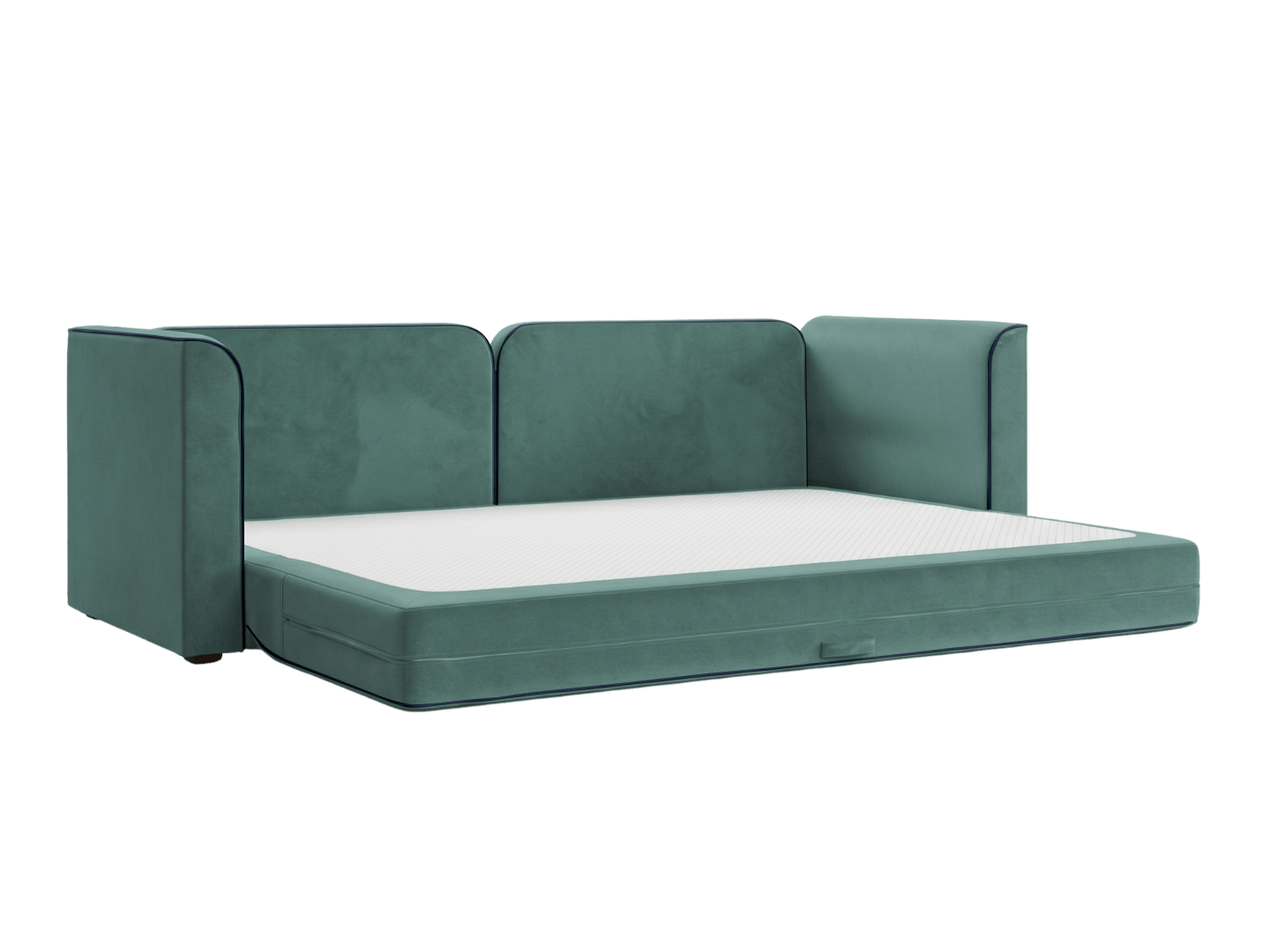 Eclipse 90" Sleeper Sofa in Recycled Velvet