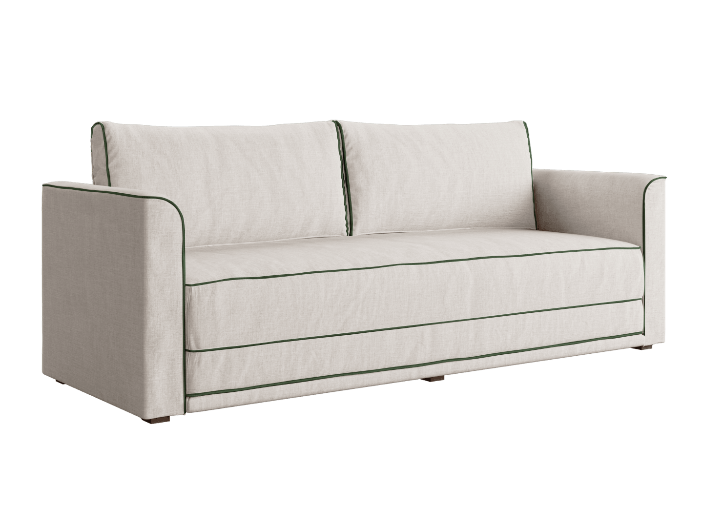 Eclipse 90" Sleeper Sofa in Hemp Blend