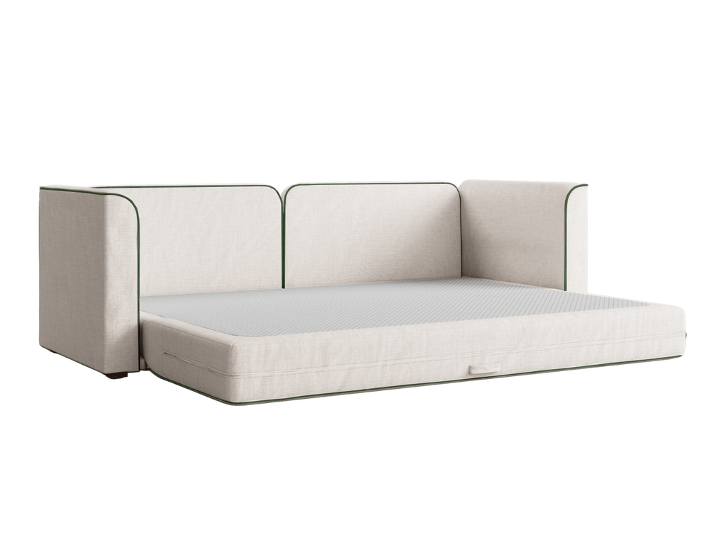 Eclipse 90" Sleeper Sofa in Hemp Blend