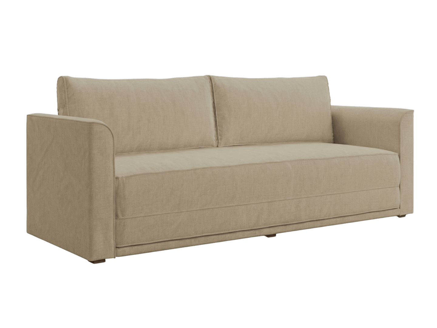 Eclipse 90" Sleeper Sofa in Hemp Blend