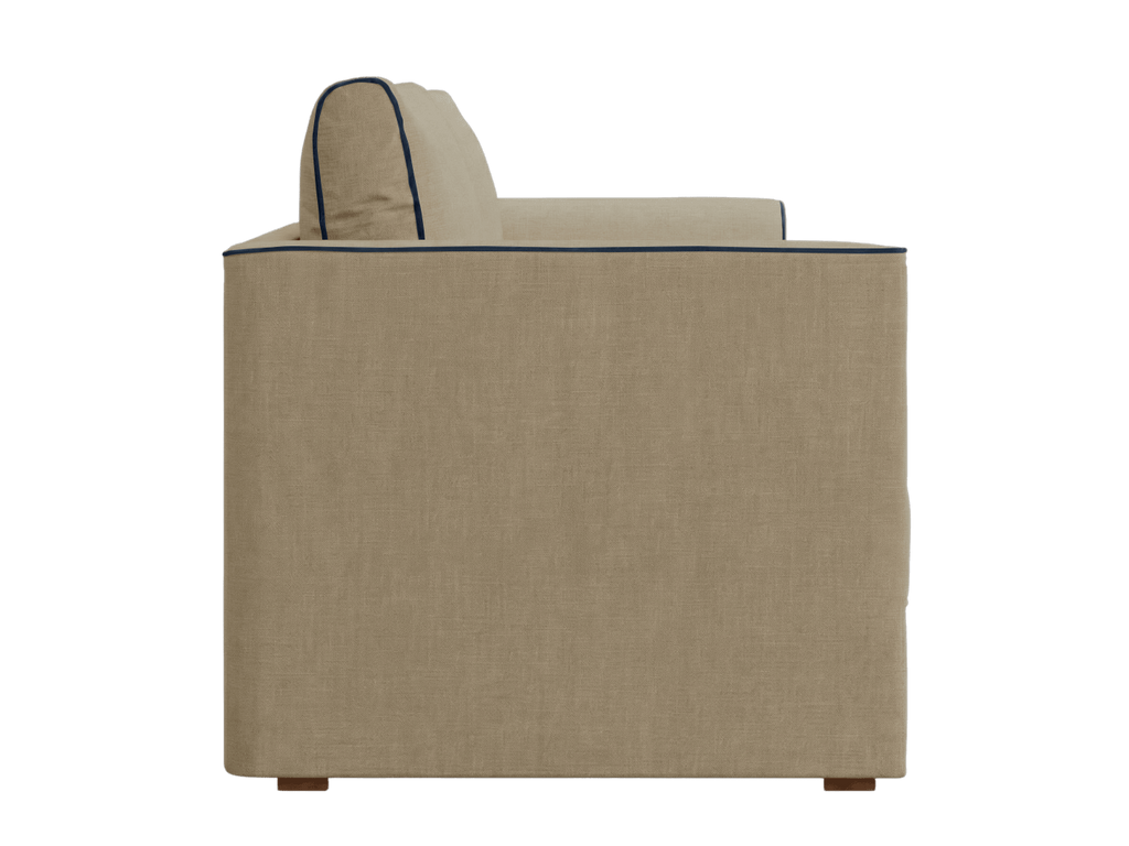 Eclipse 90" Sleeper Sofa in Hemp Blend